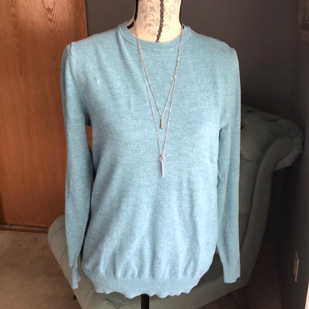 Knit sweatshirt